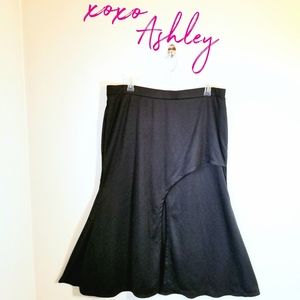 Ashley Stewart Maxi Skirt front slit size 22/24